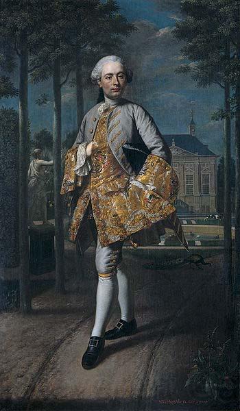 unknow artist Portrait of Gerard Cornelis van Riebeeck Norge oil painting art